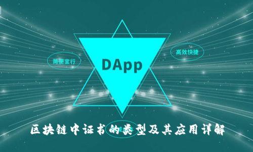 区块链中证书的类型及其应用详解