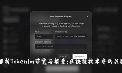 深入解析Tokenim带宽与能量：区块链技术中的关键要素