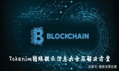 Tokenim转账提示信息大全及解决方案