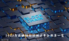 2023年区块链经济相关车企股票一览