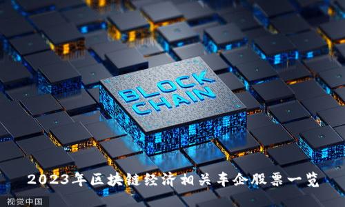 2023年区块链经济相关车企股票一览