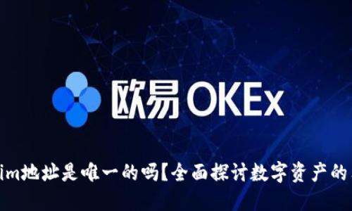 Tokenim地址是唯一的吗？全面探讨数字资产的独特性