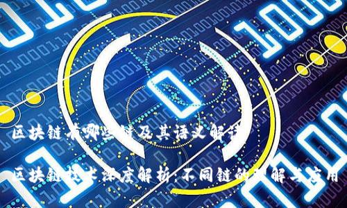 区块链有哪些链及其语义解读

区块链技术深度解析：不同链的理解与应用