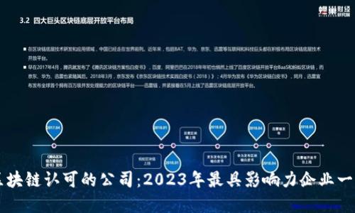 区块链认可的公司：2023年最具影响力企业一览