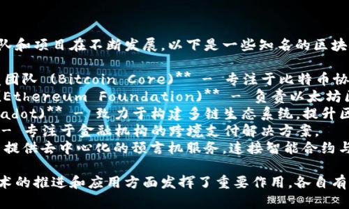 区块链领域有许多团队和项目在不断发展，以下是一些知名的区块链团队及其名称：

1. **比特币核心开发团队 (Bitcoin Core)** - 专注于比特币协议的开发与维护。
2. **以太坊基金会 (Ethereum Foundation)** - 负责以太坊区块链的开发与支持。
3. **波卡团队 (Polkadot)** - 致力于构建多链生态系统，提升区块链互操作性。
4. **Ripple Labs** - 专注于金融机构的跨境支付解决方案。
5. **Chainlink** - 提供去中心化的预言机服务，连接智能合约与真实世界数据。

这些团队在区块链技术的推进和应用方面发挥了重要作用，各自有着不同的使命和目标。