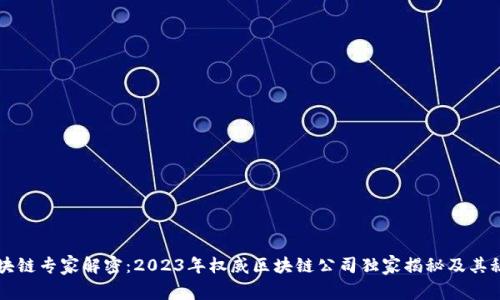 区块链专家解密：2023年权威区块链公司独家揭秘及其秘诀