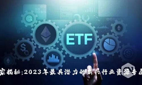区块链专家揭秘：2023年最具潜力的新兴行业资源专属独家秘诀