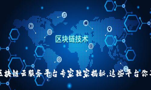 2023年区块链云服务平台专家独家揭秘，这些平台你不能错过！